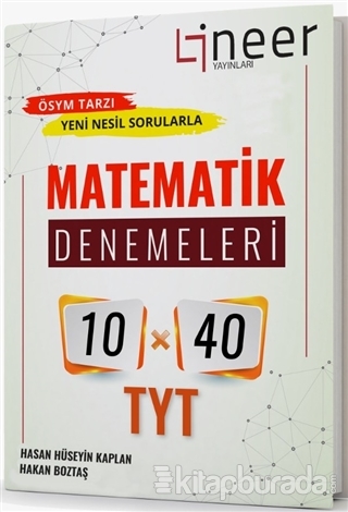 TYT 10x40 Matematik Denemeleri Hasan Hüseyin Kaplan