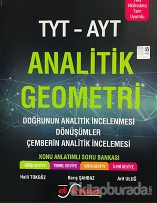 TYT-AYT Analitik Geometri Konu Anlatımlı Soru Bankası Kolektif