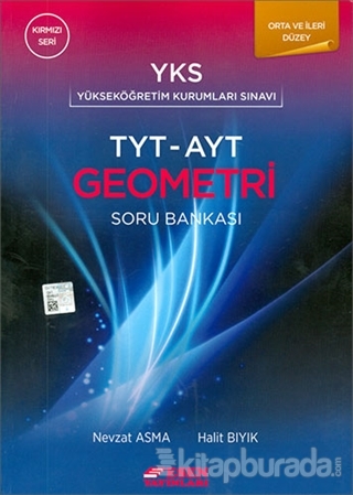 TYT AYT Geometri Soru Bankası Orta ve İleri Düzey (Kırmızı Seri)
