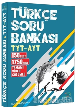 TYT - AYT Türkçe Tamamı Video Çözümlü Soru Bankası Gökhan Çalışkan