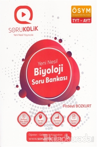 TYT-AYT Yeni Nesil Biyoloji Soru Bankası Firdevs Bozkurt