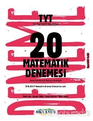 TYT Matematik 20'li Deneme Sınavı Kolektif