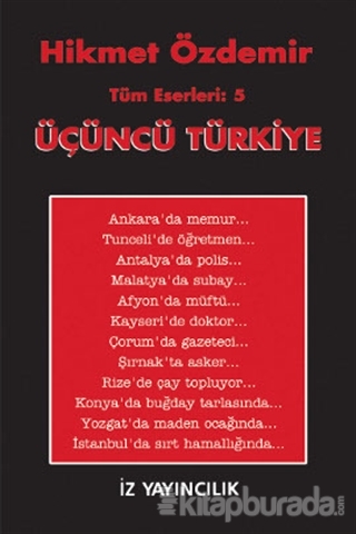 Üçüncü Türkiye Tüm Eserleri 5