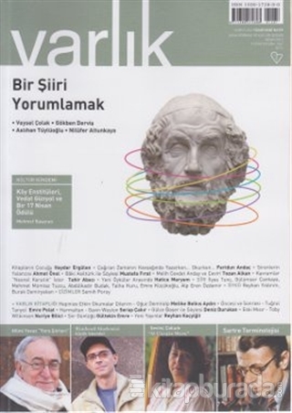 Varlık Aylık Edebiyat ve Kültür Dergisi Sayı: 1267 - Nisan 2013 Kolekt