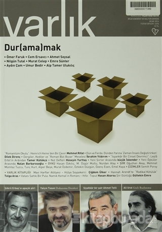 Varlık Aylık Edebiyat ve Kültür Dergisi Sayı: 1276 - Ocak 2014
