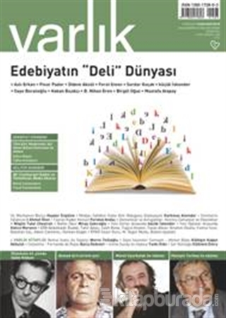 Varlık Aylık Edebiyat ve Kültür Dergisi Sayı : 1303 - Nisan 2016