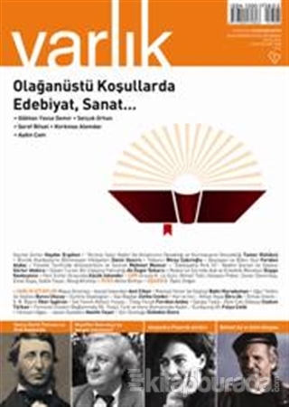 Varlık Aylık Edebiyat ve Kültür Dergisi Sayı: 1308 - Eylül 2016