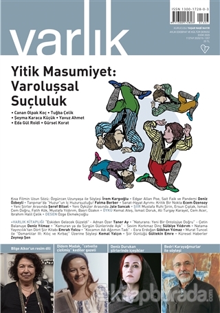Varlık Edebiyat ve Kültür Dergisi Sayı: 1357 Ekim 2020 Kolektif