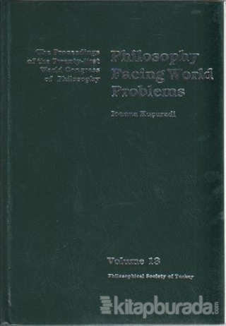 Volume 13: Philosophy Facing World Problems (Ciltli)