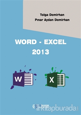 Word - Excel 2013 Tolga Demirhan