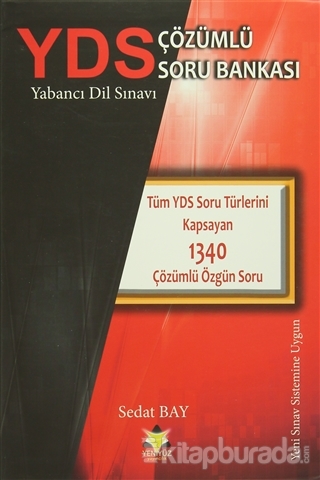 YDS Çözümlü Soru Bankası Sedat Bay