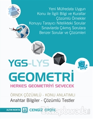 YGS Geometri -Örnek Çözümlü Konu Açıklamalı