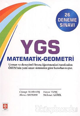 YGS Matematik-Geometri (26 Deneme Sınavı)