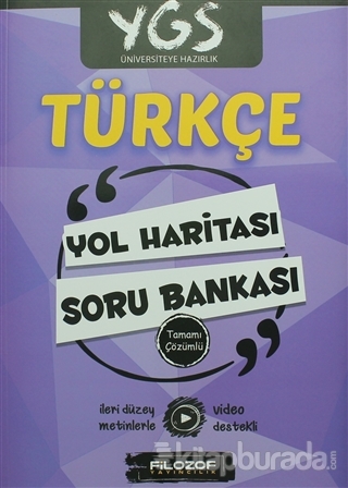 YGS Türkçe Yol Haritası Çözümlü Soru Bankası (Video Destekli)