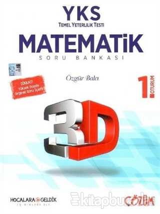YKS 3D 1. Oturum Matematik Soru Bankası Özgür Balcı