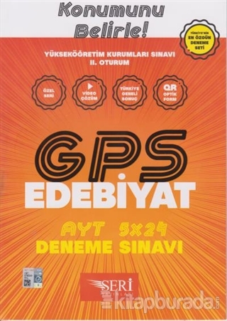 YKS AYT 2.Oturum GPS 5x24 Edebiyat Deneme Sınavı Kolektif