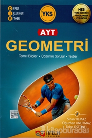 YKS AYT Geometri Ders İşleme Kitabı Tolga Üstünel