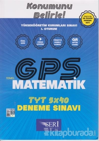 YKS TYT 1.Oturum GPS 5x40 Temel Matematik Deneme Sınavı