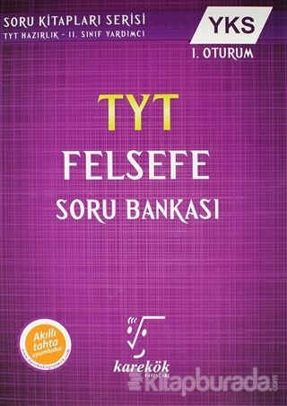 YKS TYT Felsefe Soru Bankası 1. Oturum Ahmet Sezgin