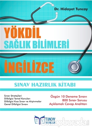 YÖKDİL Sağlık Bilimleri İngilizce Sınav Hazırlık Kitabı