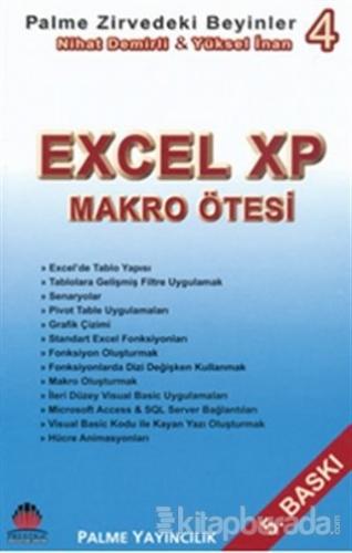 Zirvedeki Beyinler 04 Excel XP Makro Ötesi %15 indirimli Nihat Demirli