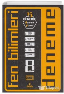 DNA YAYINLARI 8.SINIF LGS Fen Bilimleri 15 li Deneme DNA YAYINLARI 8.SINIF LGS Fen Bilimleri 15 li Deneme