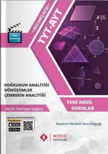 Sonuç Yayınları TYT AYT Doğrunun Analitiği Dönüşümler Çemberin Analitiği Soru Bankası Sonuç Yayınları TYT AYT Doğrunun Analitiği Dönüşümler Çemberin Analitiği Soru Bankası