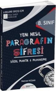 Paragrafın Şifresi Yayınları 8. Sınıf Paragrafın Şifresi Sözel Mantık Muhakeme Soru Bankası Paragrafın Şifresi Yayınları 8. Sınıf Paragrafın Şifresi Sözel Mantık Muhakeme Soru Bankası