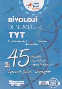 Yeni Nesil Yayınları TYT Biyoloji 45 Deneme Sınavı Yeni Nesil Yayınları TYT Biyoloji 45 Deneme Sınavı