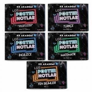 KR Akademi LGS Poster Notlar Seti 5'li KR Akademi LGS Poster Notlar Seti 5'li