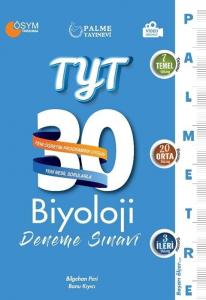 Palme Yayınları TYT Biyoloji Palmetre Serisi 30 Deneme Video Çözümlü Palme Yayınları TYT Biyoloji Palmetre Serisi 30 Deneme Video Çözümlü