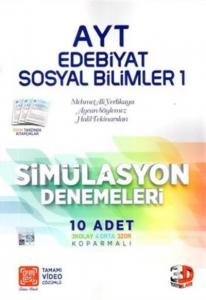 3D Yayınları AYT Edebiyat Sosyal Bilimler 1 Simülasyon Denemeleri 3D Yayınları AYT Edebiyat Sosyal Bilimler 1 Simülasyon Denemeleri