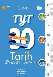 Palme Yayınları TYT Tarih Palmetre Serisi 30 Deneme Video Çözümlü Palme Yayınları TYT Tarih Palmetre Serisi 30 Deneme Video Çözümlü