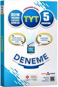 Sonuç Yayınları  TYT Video Çözümlü 5 Deneme Sonuç Yayınları  TYT Video Çözümlü 5 Deneme