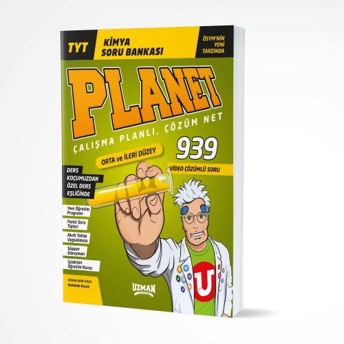 TYT Planet Kimya Orta ve İleri Düzey Soru Bankası Uzman Yayınları