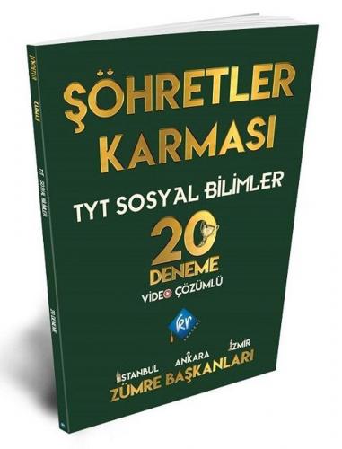KR Akademi TYT Sosyal Bilimler Şöhretler Karması Video Çözümlü 20 Deneme 2021
