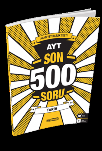 Hız Yayınları AYT SON 500 SORU TARİH