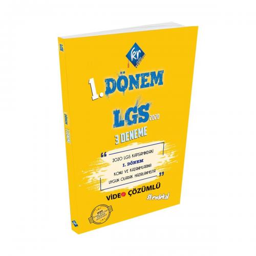 KR AKADEMİ LGS 1. DÖNEM 3 DENEME