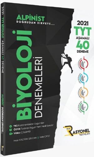 Rasyonel Yayınları TYT Biyoloji Alpinist Aşamalı 40 Deneme