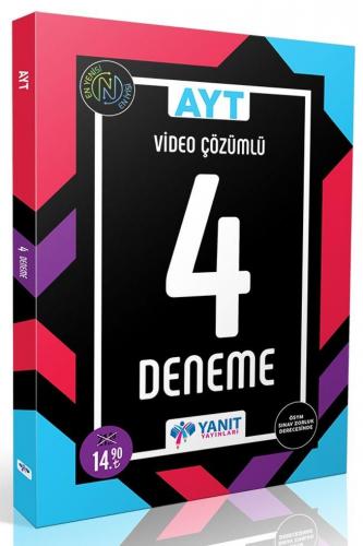 Yanıt Yayınları AYT Video Çözümlü 4 Fasikül Deneme