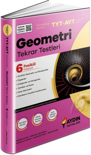 Aydın Yayınları TYT AYT Geometri Tekrar Testleri
