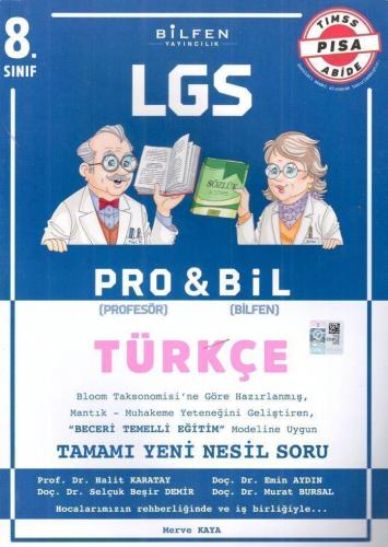 Bilfen Yayınları 8. Sınıf LGS Türkçe PROBİL Soru Bankası