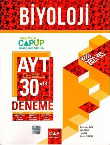 Çap Yayınları AYT Biyoloji 30 x 13 Up Deneme