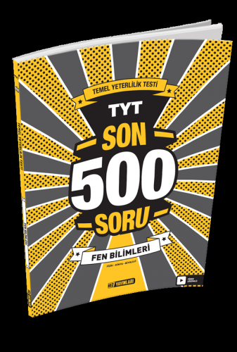 TYT SON 500 SORU FEN BİLİMLERİ