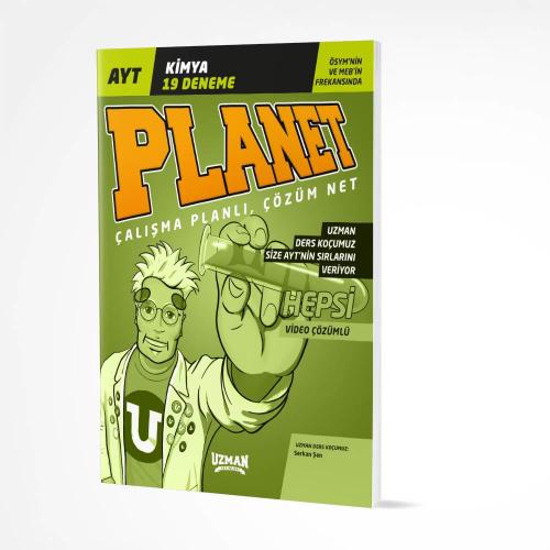 AYT Planet Kimya 19'lu Deneme Uzman Yayınları