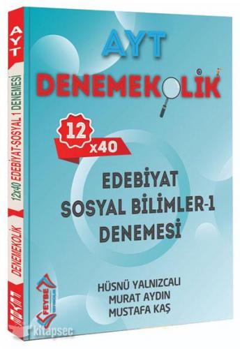 AYT Edebiyat Sosyal Bilimler 1 Denemekolik 12x40 Deneme Feybe Yayınları