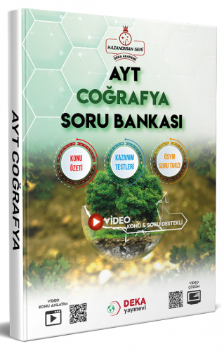 AYT Coğrafya Soru Bankası Deka Akademi