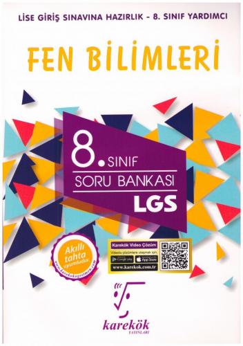 Karekök Yayınları 8. Sınıf Fen Bilimleri LGS Güncel Soru Bankası