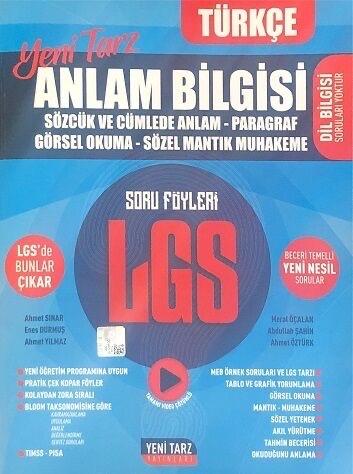 Yeni Tarz 8. Sınıf LGS Anlam Bilgisi Soru Föyleri