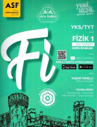 Soru Kalesi Yayınları TYT Fizik 1 Çek Kopart Akıllı Soru Bankası Föyü